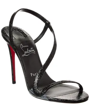 Christian Louboutin Rosalie 100 Leather Sandal