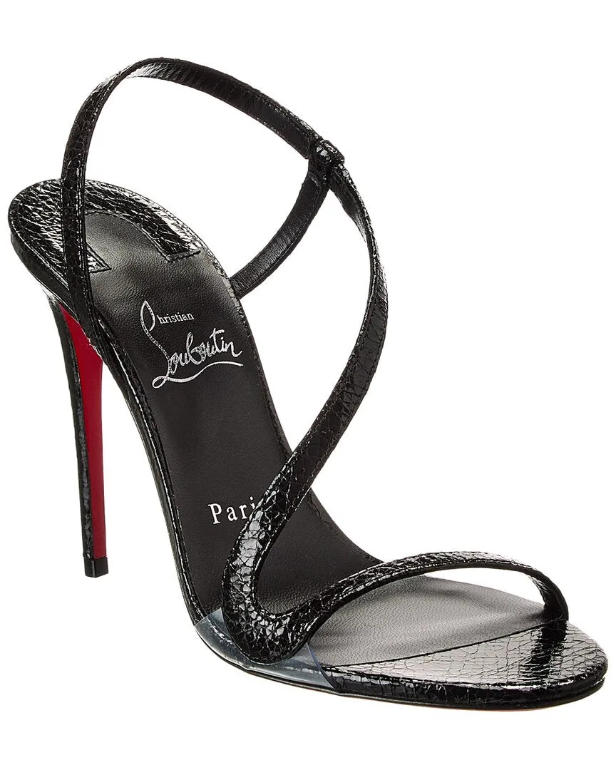 Christian Louboutin Rosalie 100 Leather Sandal
