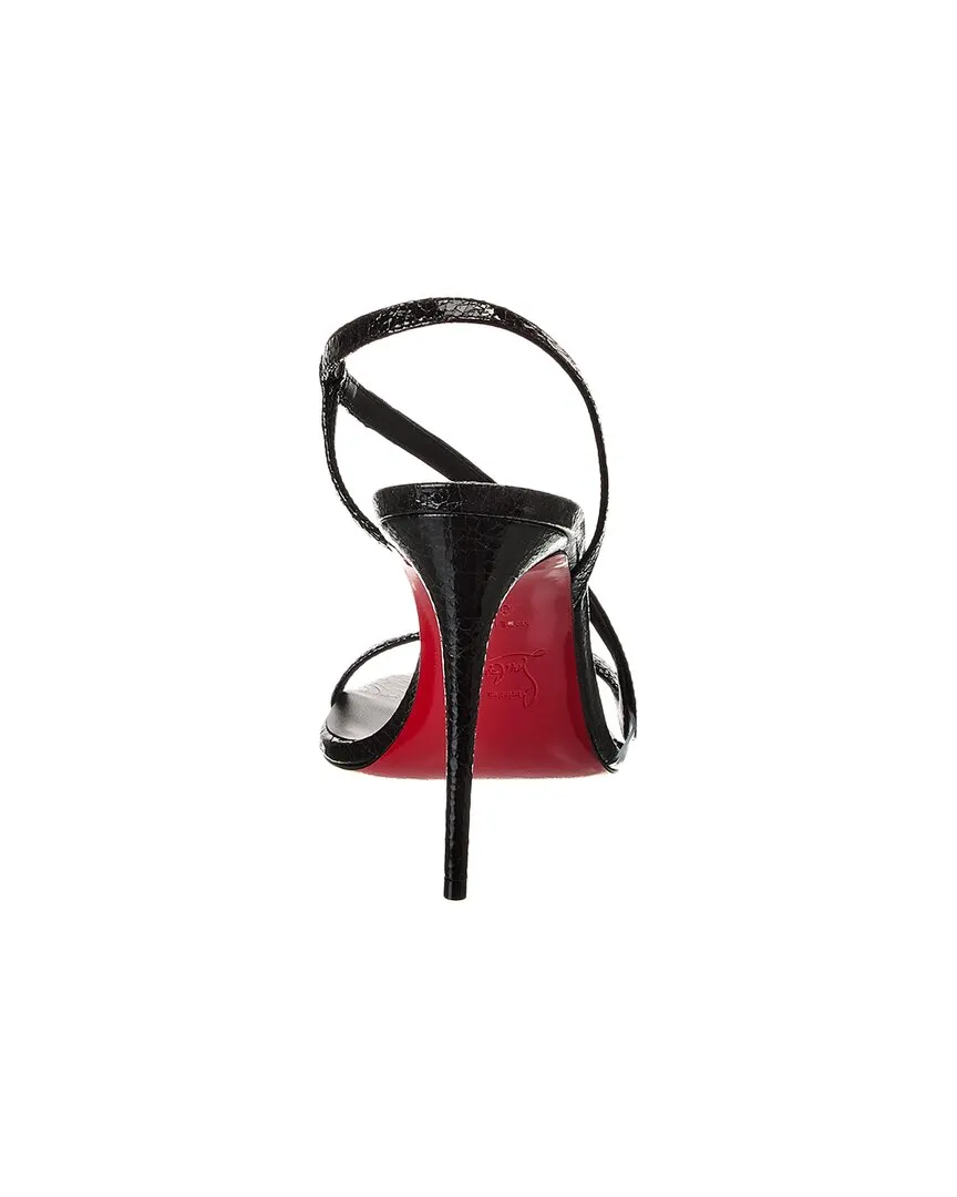 Christian Louboutin Rosalie 100 Leather Sandal