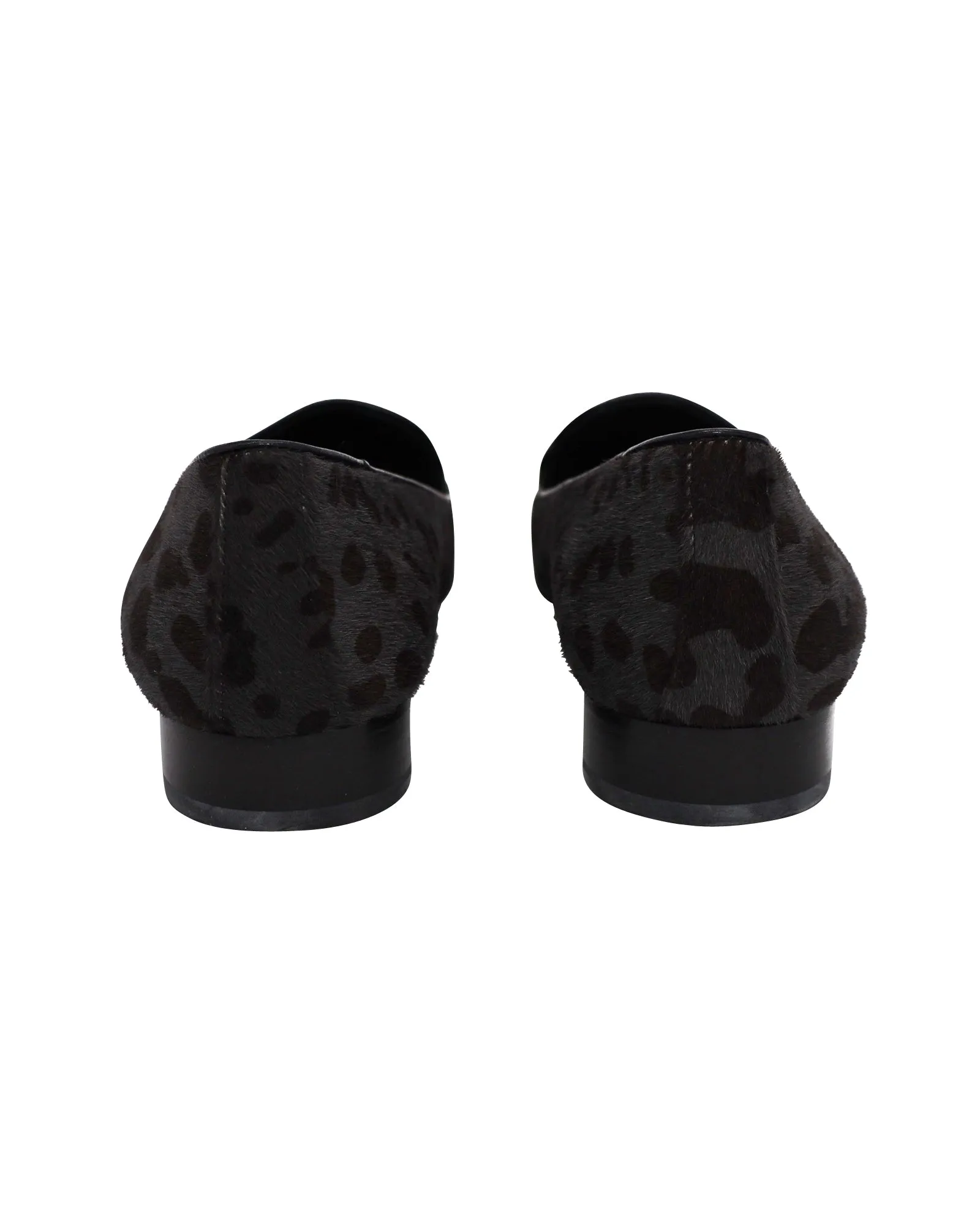 Church's Slip-On Loafers in Animal Print Pony Hair