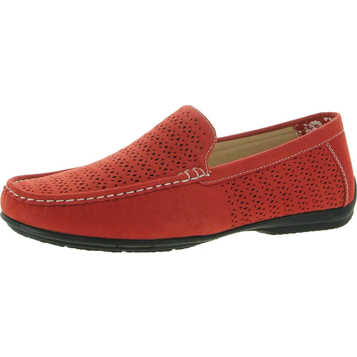 Cicero Mens Faux Leather Slip On Loafers