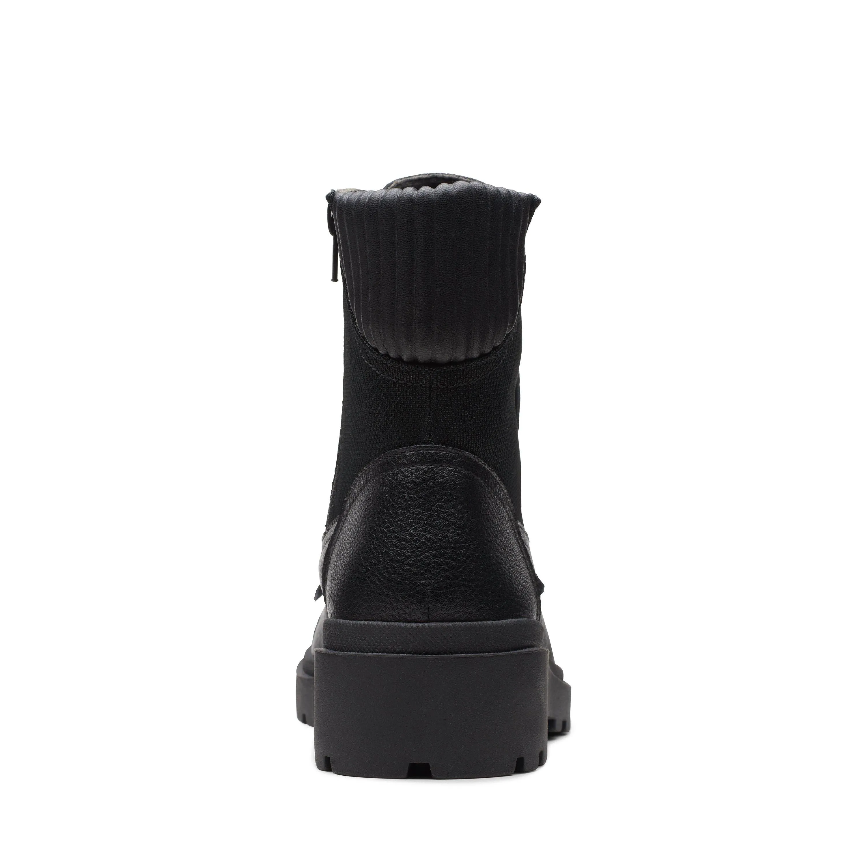 Clarks Calla Charm in Black Leather
