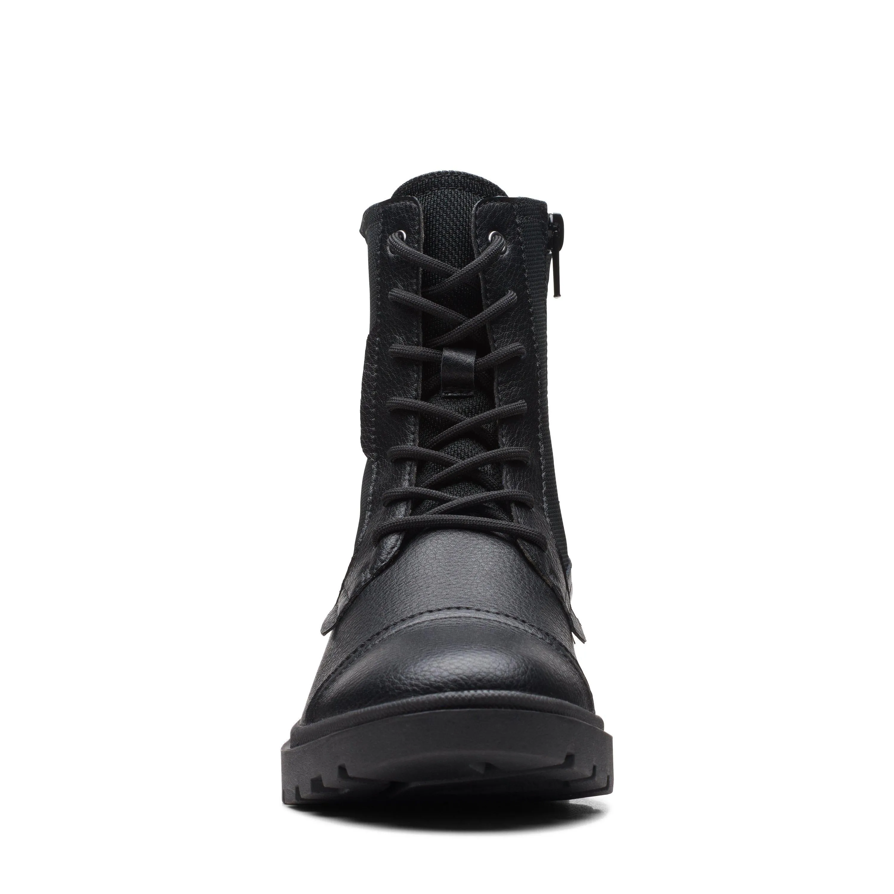 Clarks Calla Charm in Black Leather