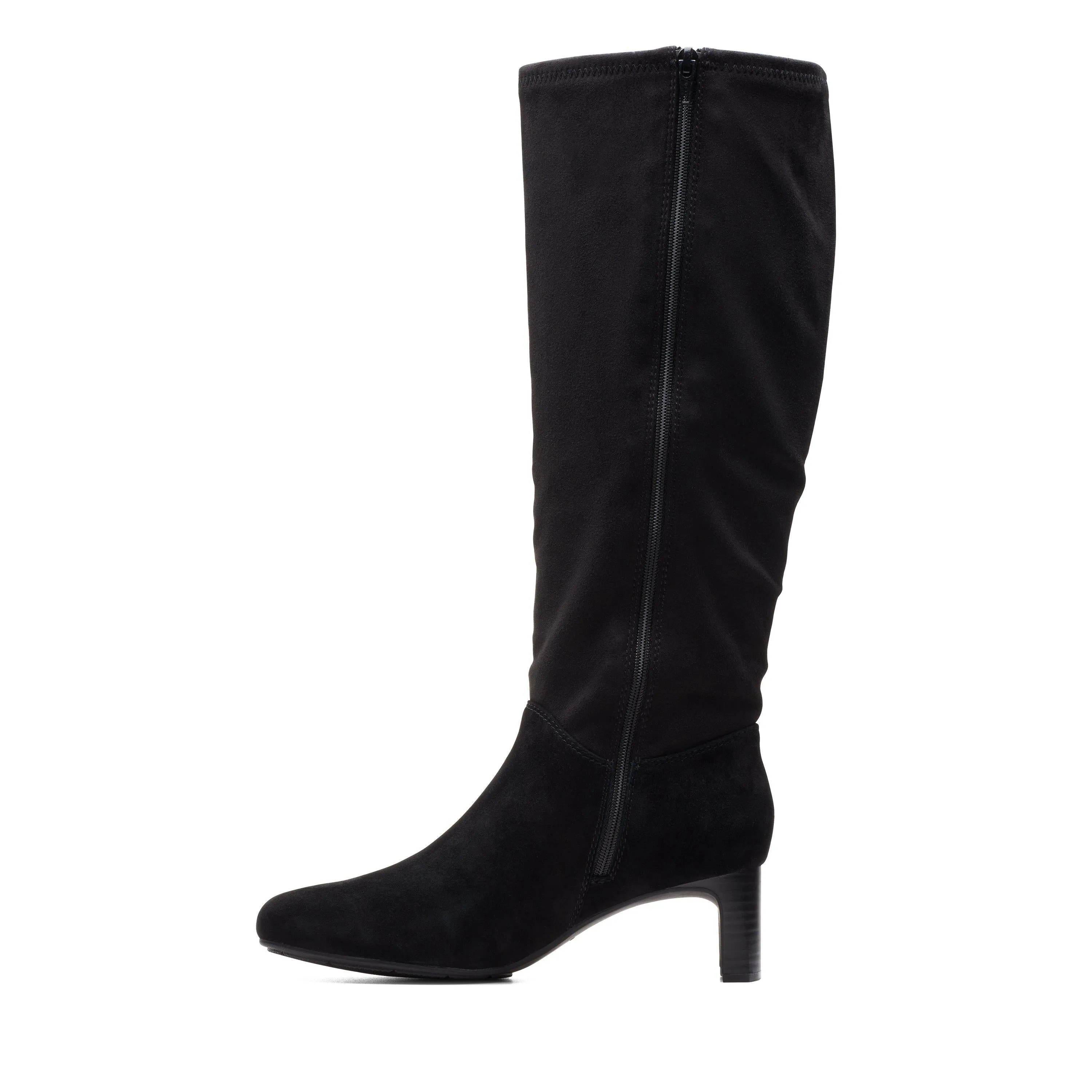 Clarks Kyndall Rise in Black Textile