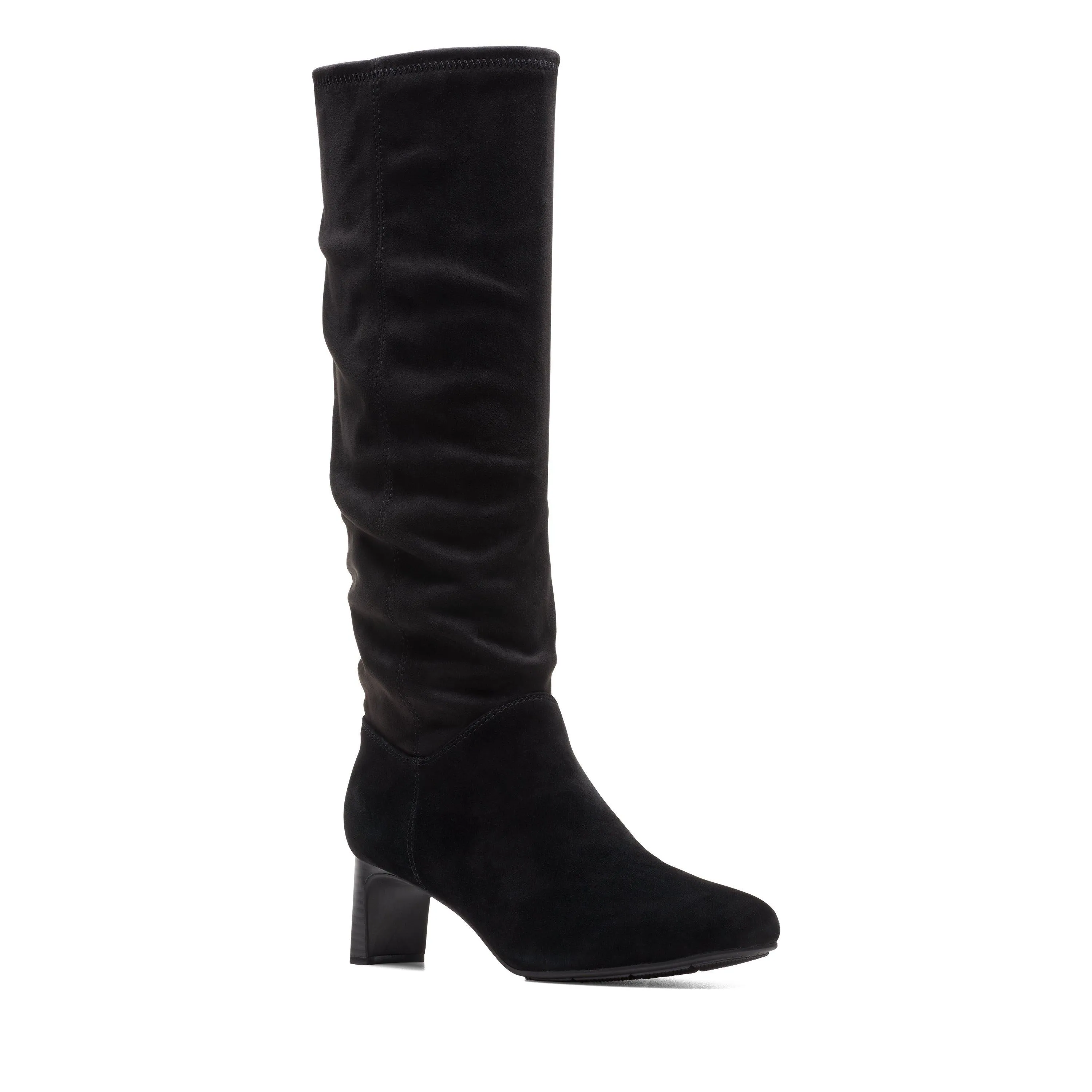 Clarks Kyndall Rise in Black Textile