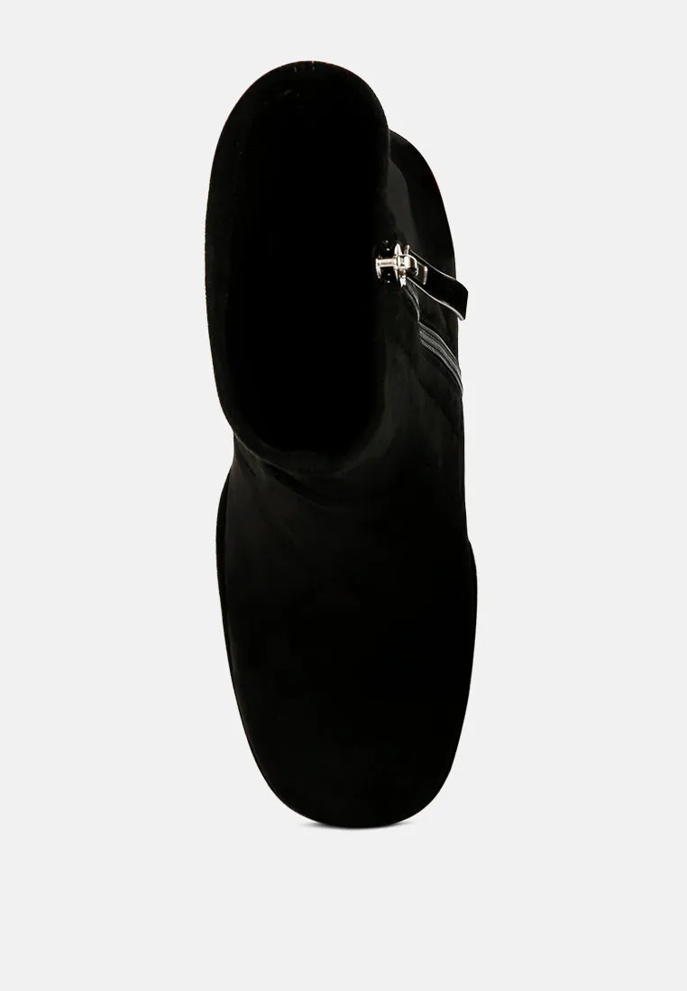 clubbing high heele platform ankle boots