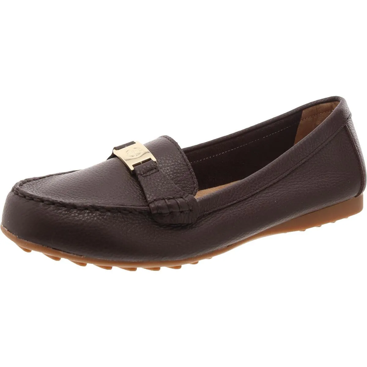 Dailyn Womens Animal Print Moccasin Loafers