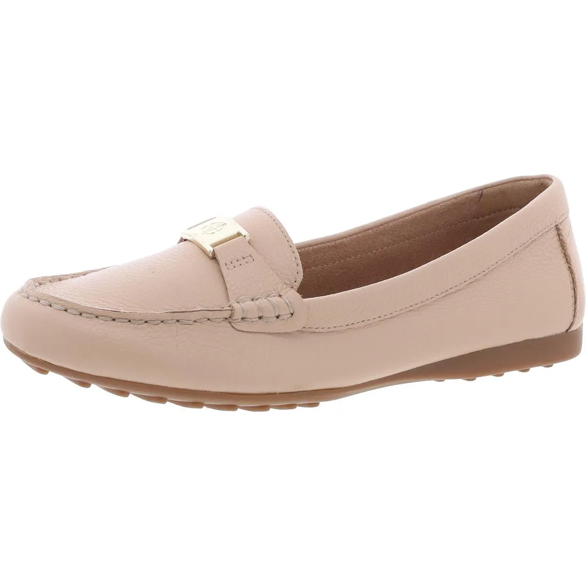 Dailyn Womens Animal Print Moccasin Loafers