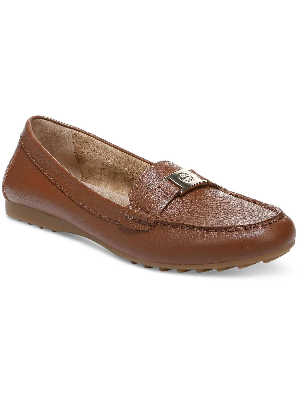 Dailyn Womens Animal Print Moccasin Loafers