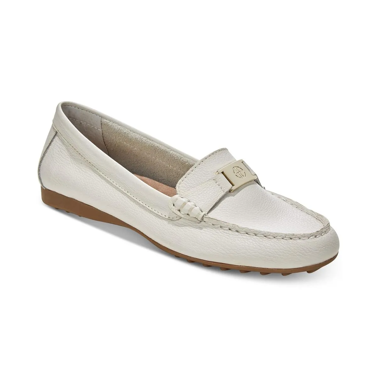 Dailyn Womens Animal Print Moccasin Loafers