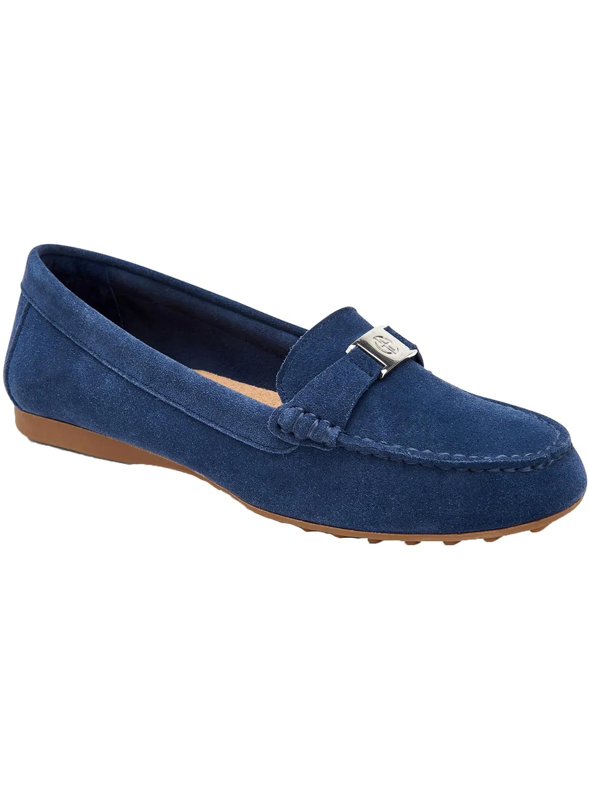 Dailyn Womens Animal Print Moccasin Loafers