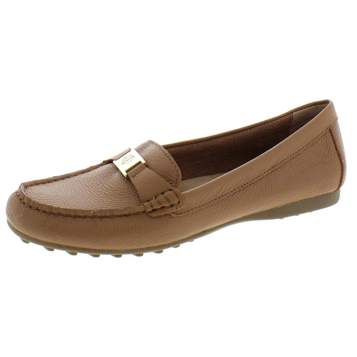 Dailyn Womens Animal Print Moccasin Loafers