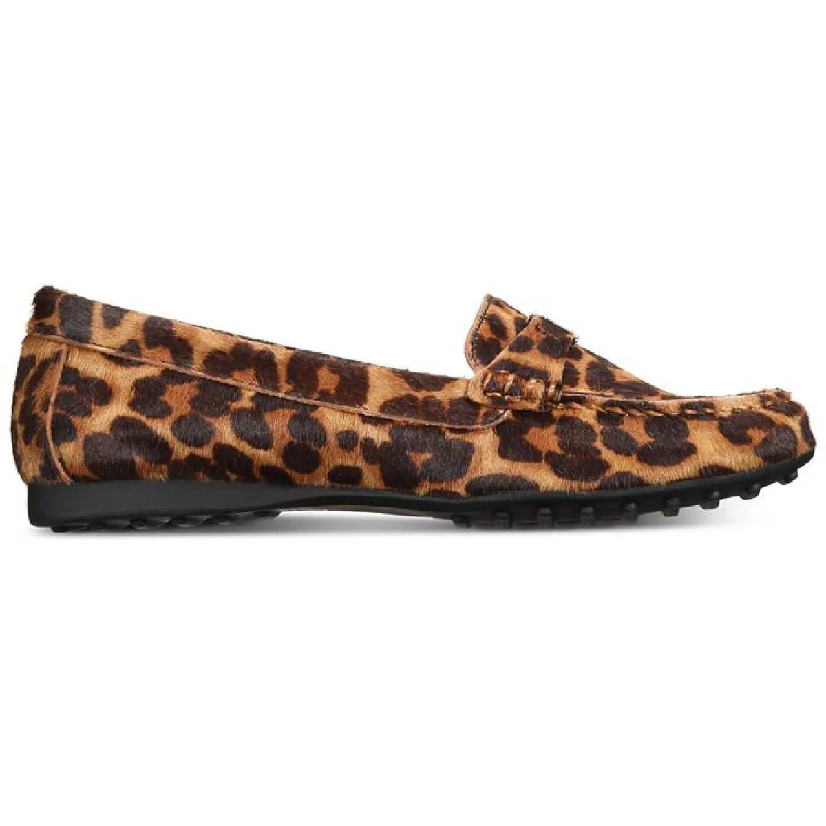 Dailyn Womens Animal Print Moccasin Loafers