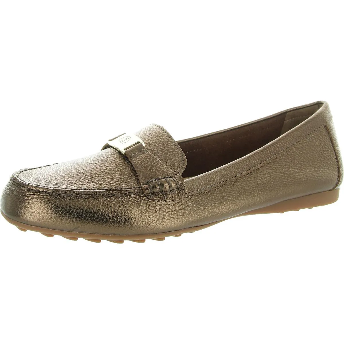 Dailyn Womens Animal Print Moccasin Loafers