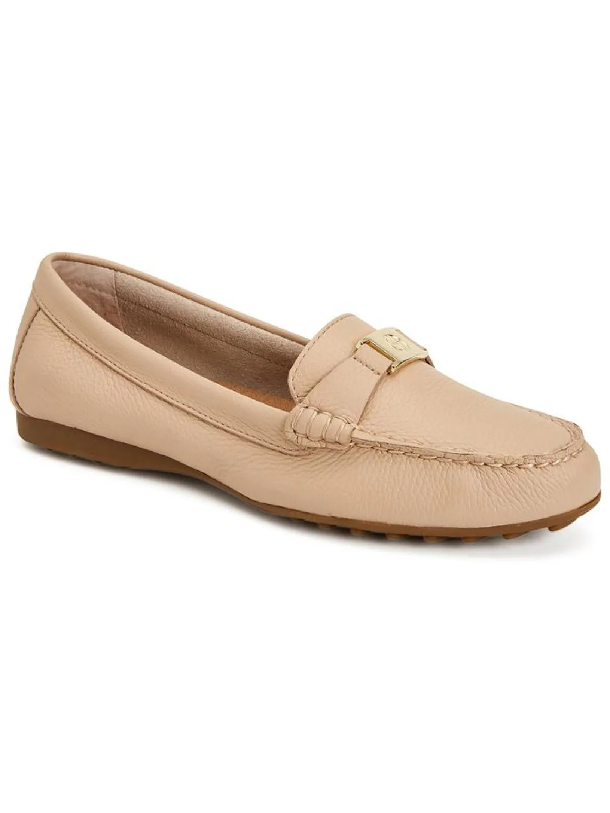 Dailyn Womens Animal Print Moccasin Loafers