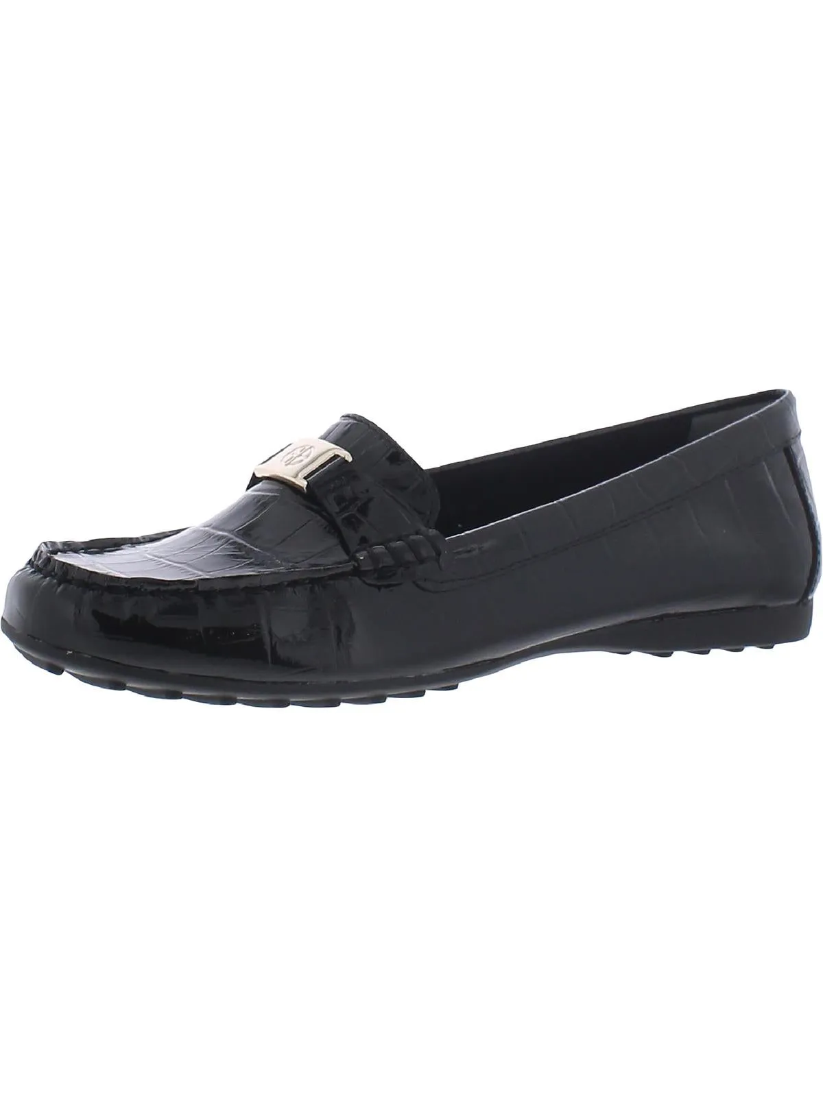 Dailyn Womens Animal Print Moccasin Loafers