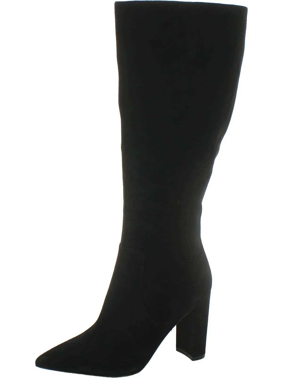 Danee Womens Solid Pointed Toe Knee-High Boots