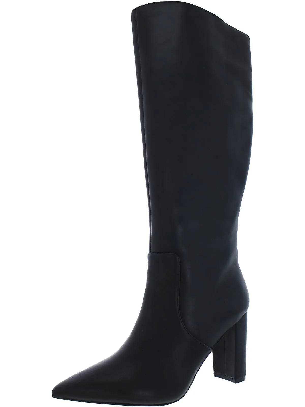 Danee Womens Solid Pointed Toe Knee-High Boots