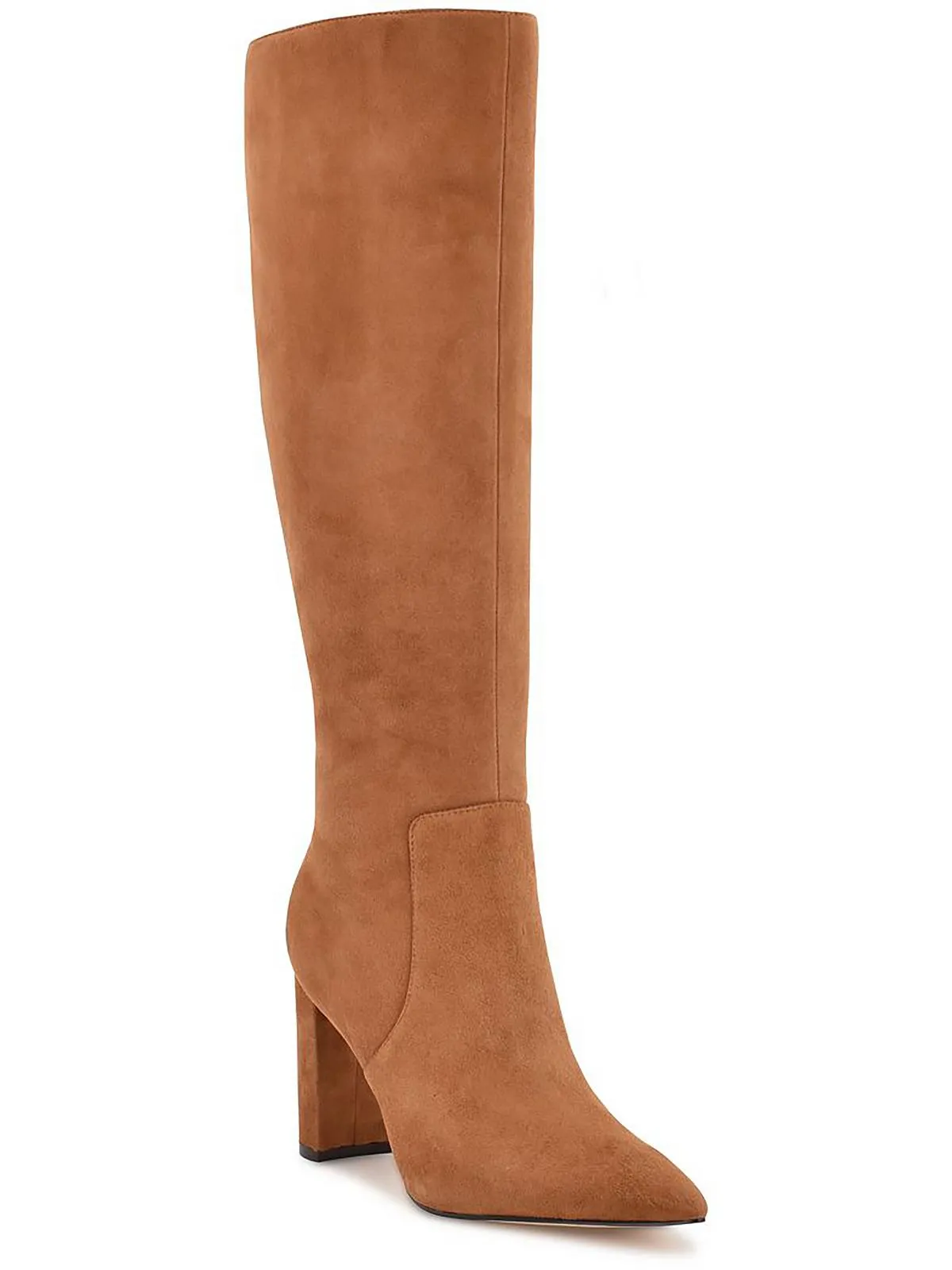 Danee Womens Solid Pointed Toe Knee-High Boots