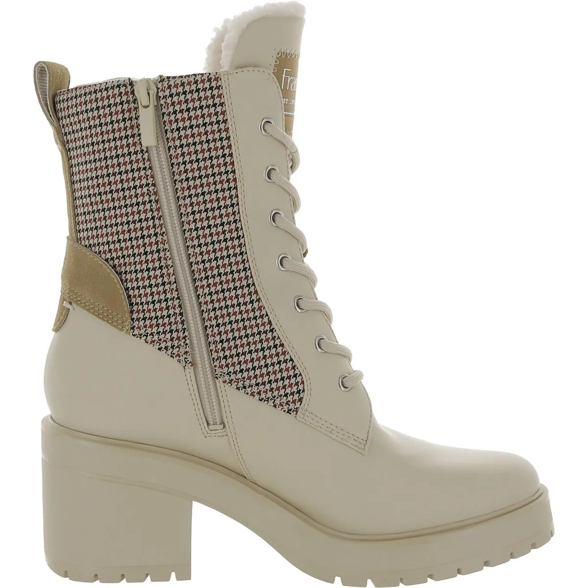 Dizzy Womens Faux Leather Lace Up Winter & Snow Boots