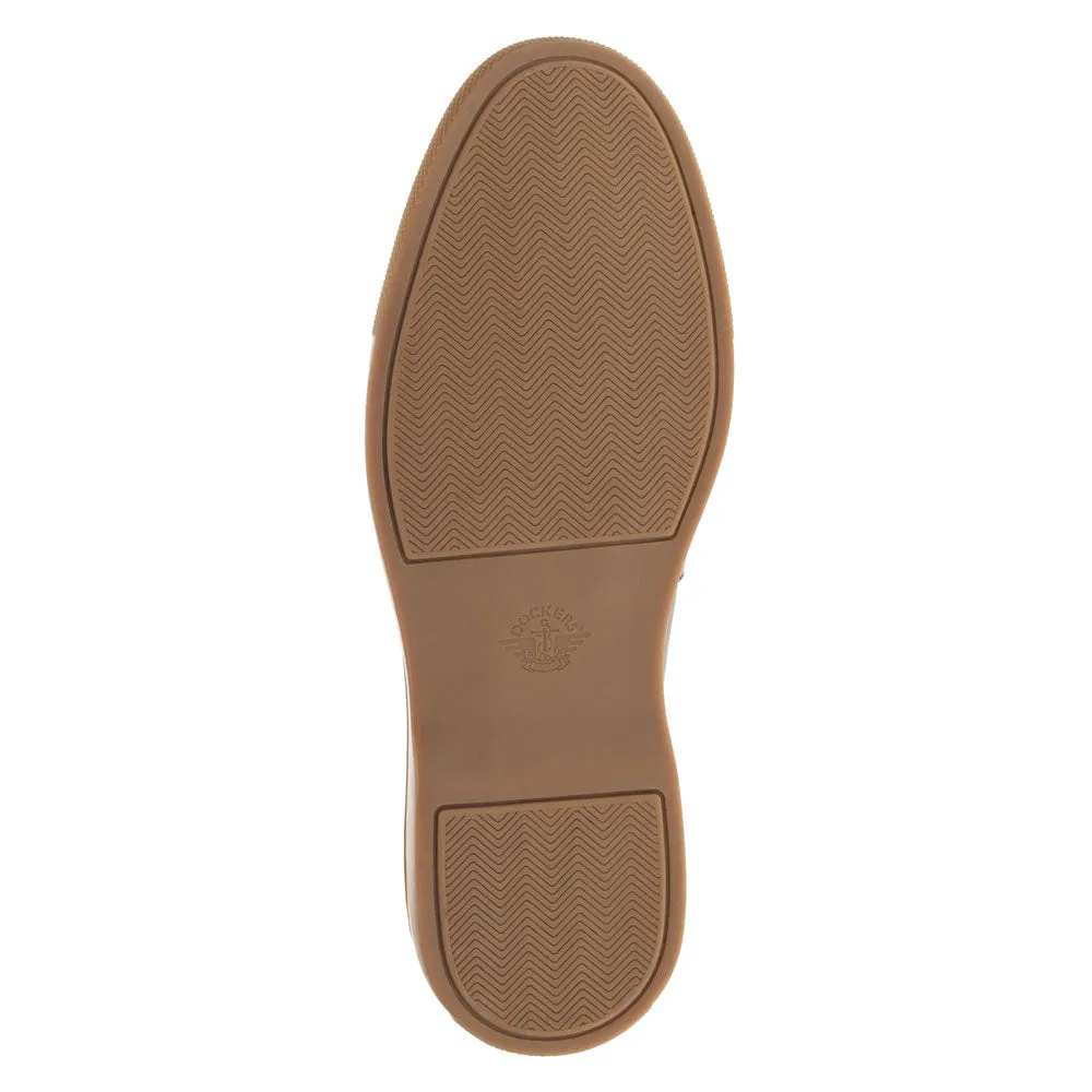 Dockers Mens Bellwood Genuine Leather Dress Casual Slip On Loafer Shoe