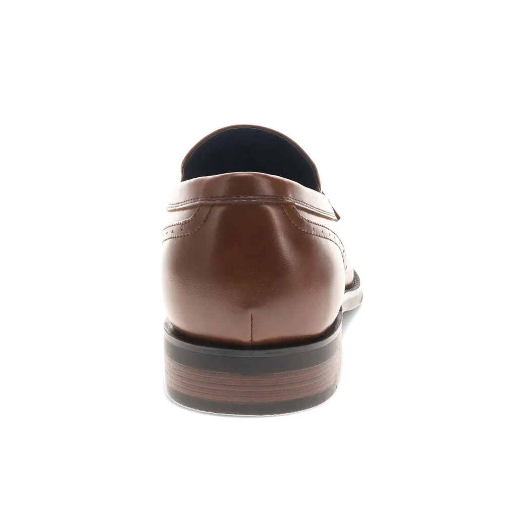 Dockers Mens Emerson Penny Synthetic Leather Dress Loafer Slip On Shoe