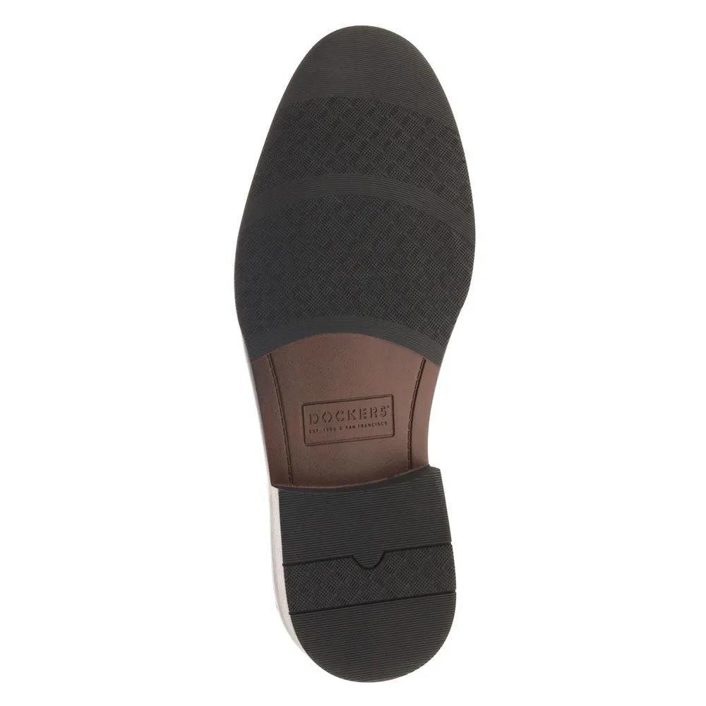 Dockers Mens Emerson Penny Synthetic Leather Dress Loafer Slip On Shoe