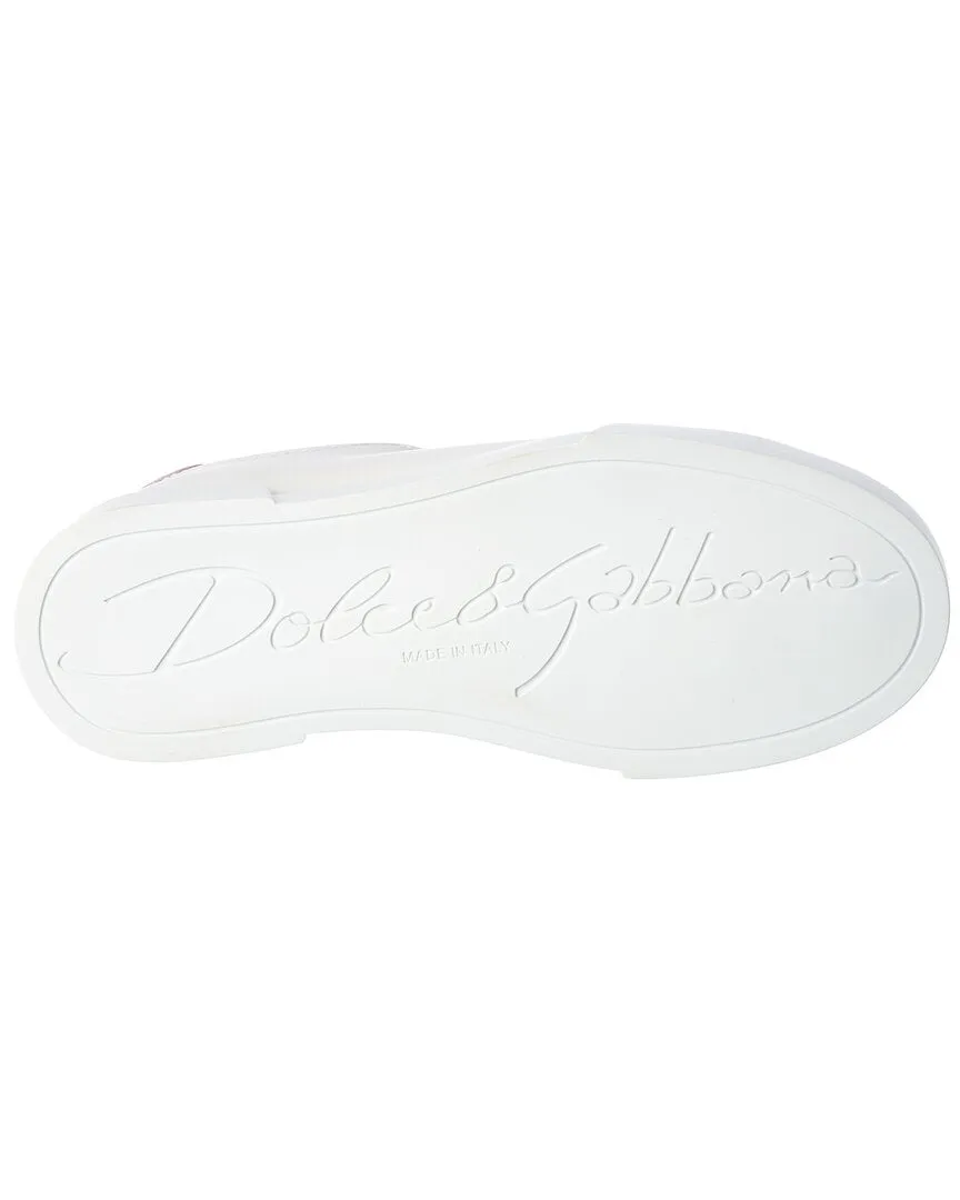 Dolce & Gabbana Portofino Leather Sneaker
