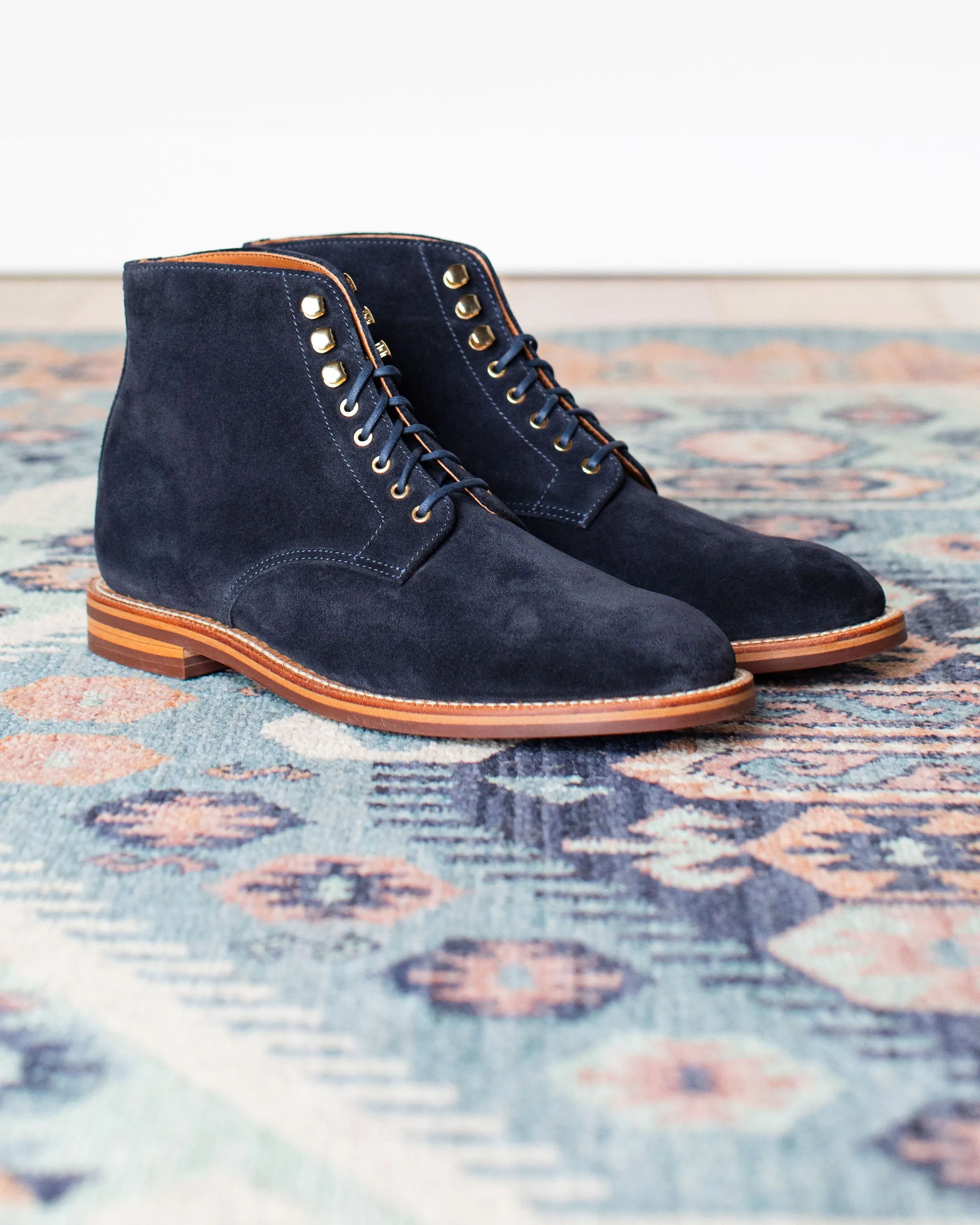 Edward Boot Midnight Suede