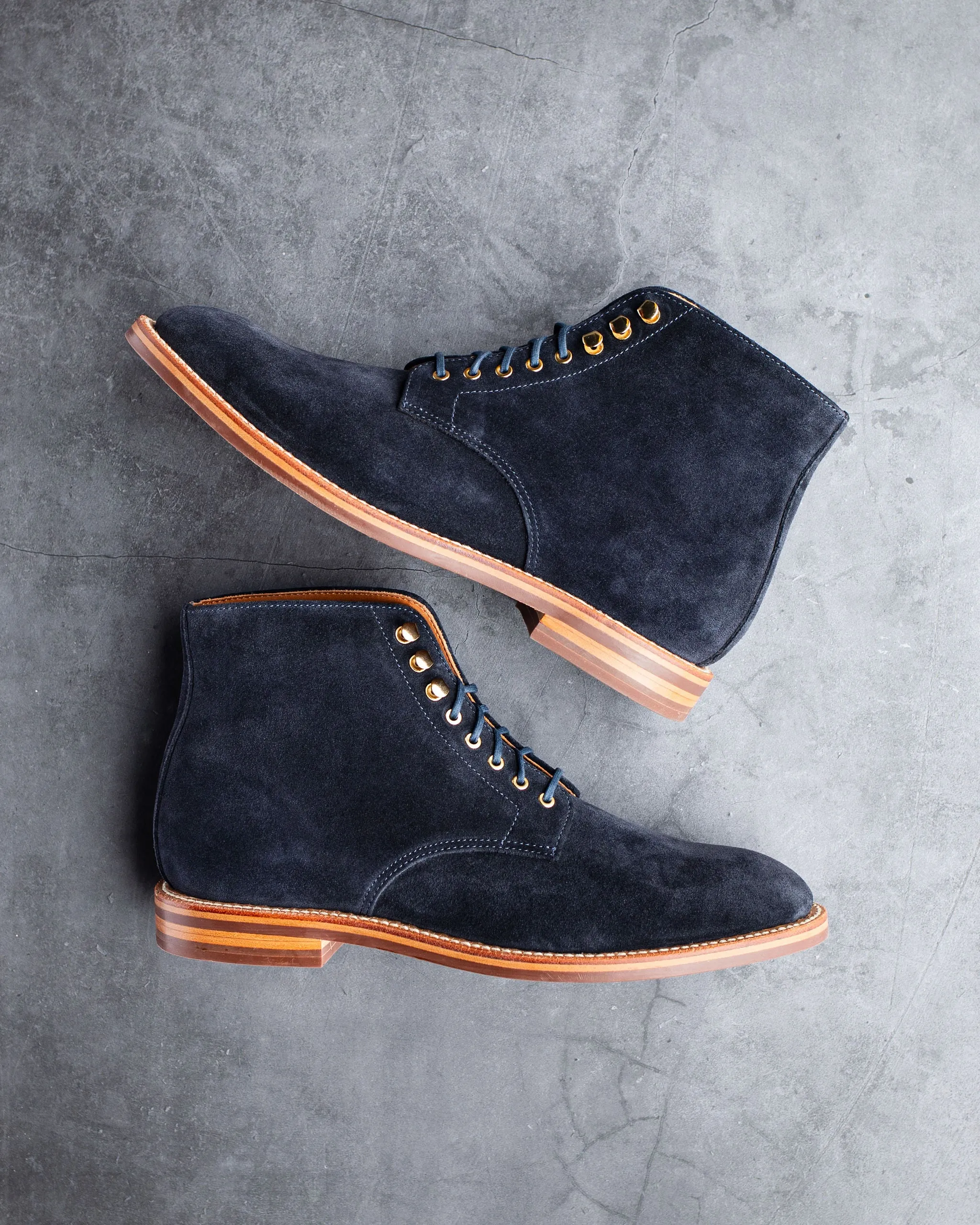 Edward Boot Midnight Suede