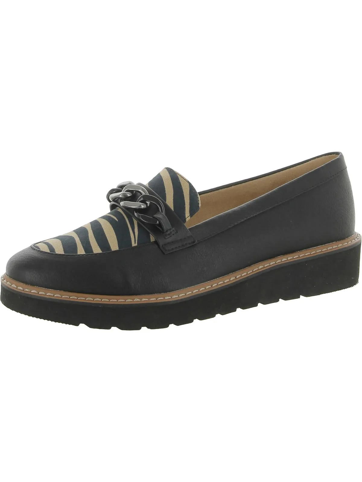 Emmal Womens Padded Insole Slip On Loafers