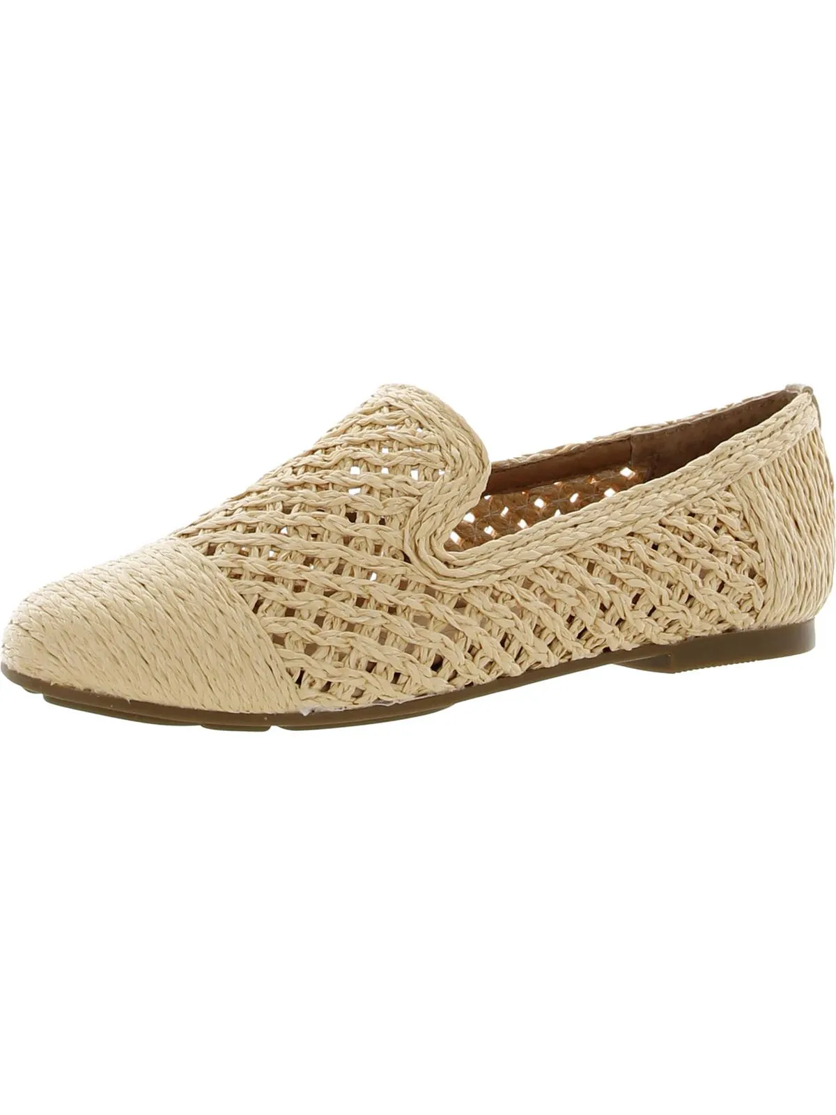 Eugene Womens Leather Smoking Loafers