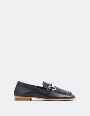 Fayette Black Leather