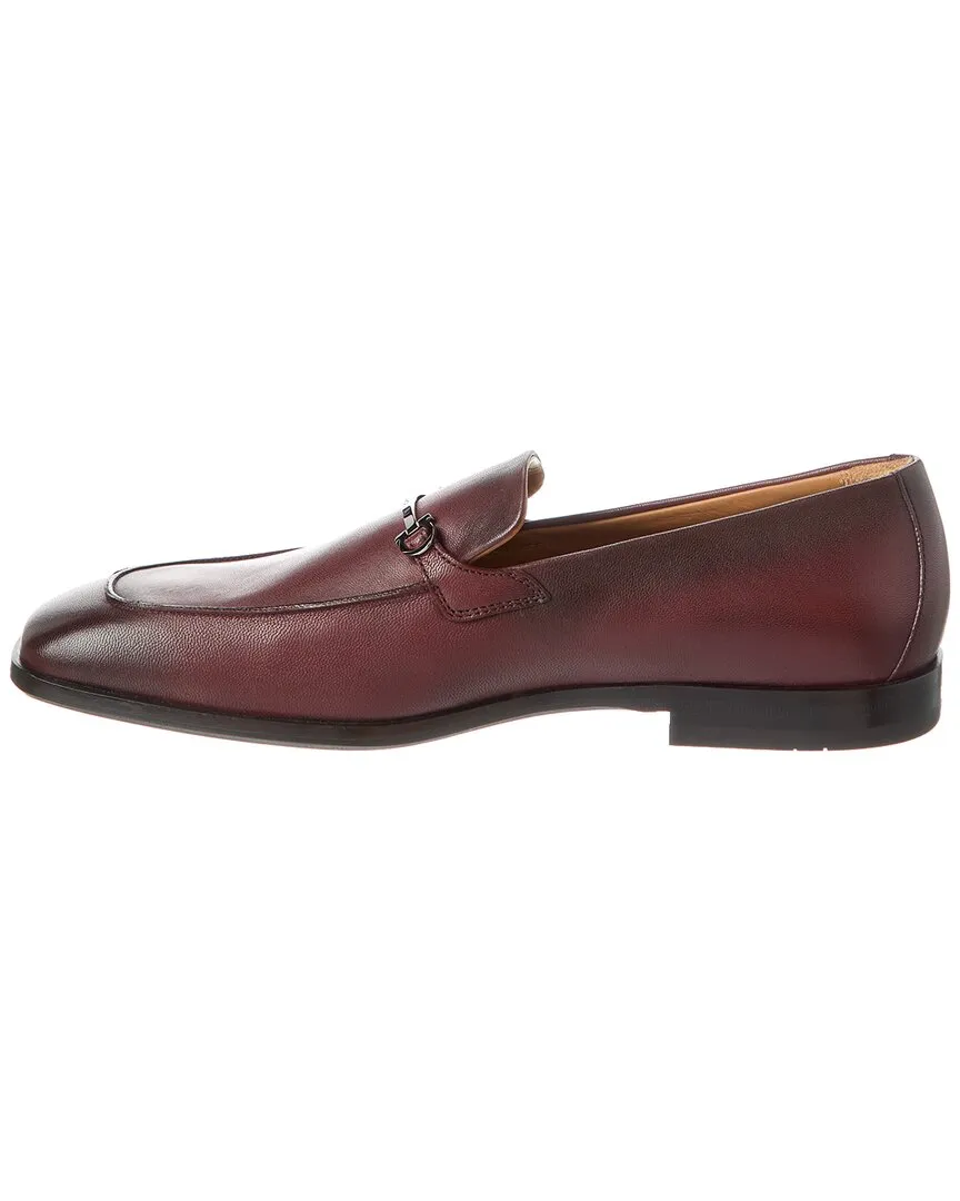 Ferragamo Fedro Leather Loafer