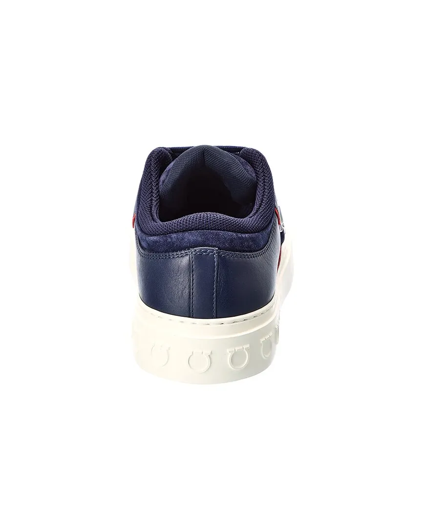 Ferragamo Noris Leather & Suede Sneaker