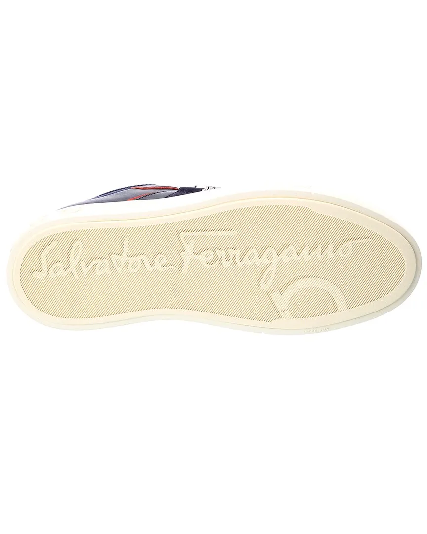 Ferragamo Noris Leather & Suede Sneaker