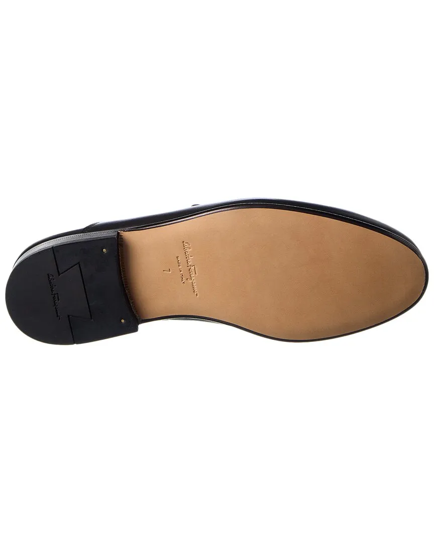 Ferragamo Ottone Leather Loafer