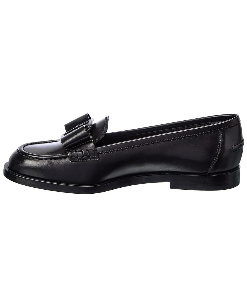 Ferragamo Viva Leather Loafer