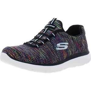 Forever Glowing Womens Performance Lifestyle Slip-On Sneakers