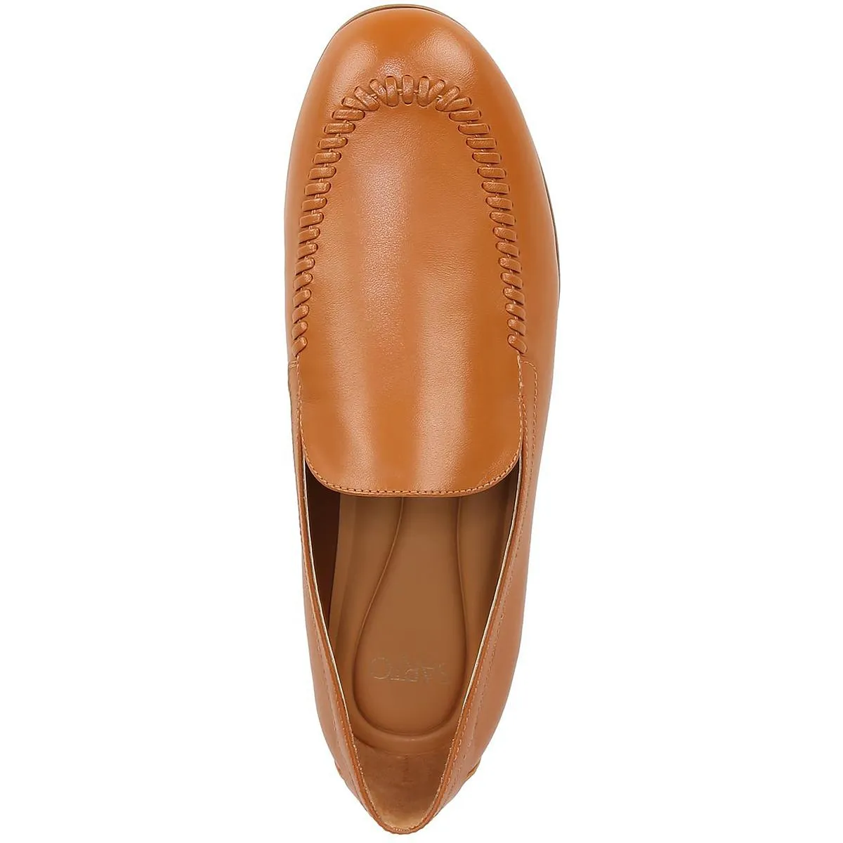 Gala Womens Leather Slip On Loafers