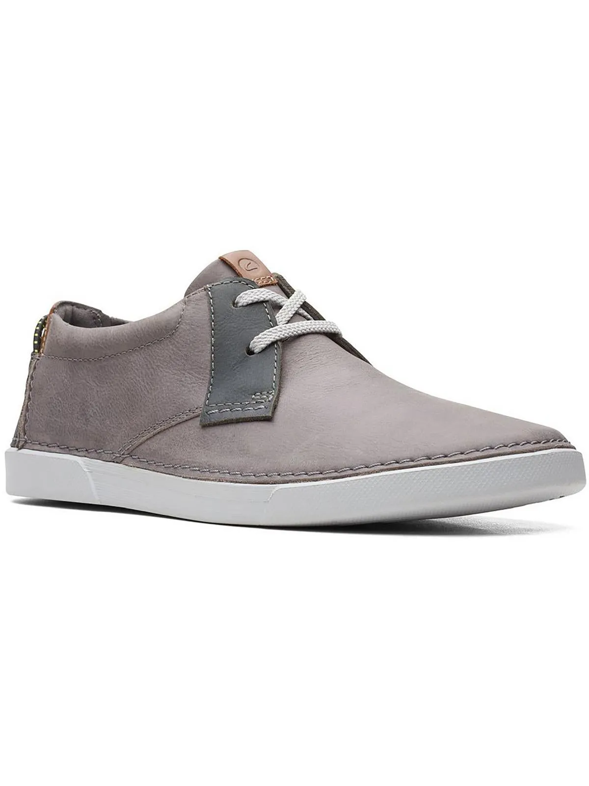 Gereld Low Mens Leather Lace-Up Chukka Boots