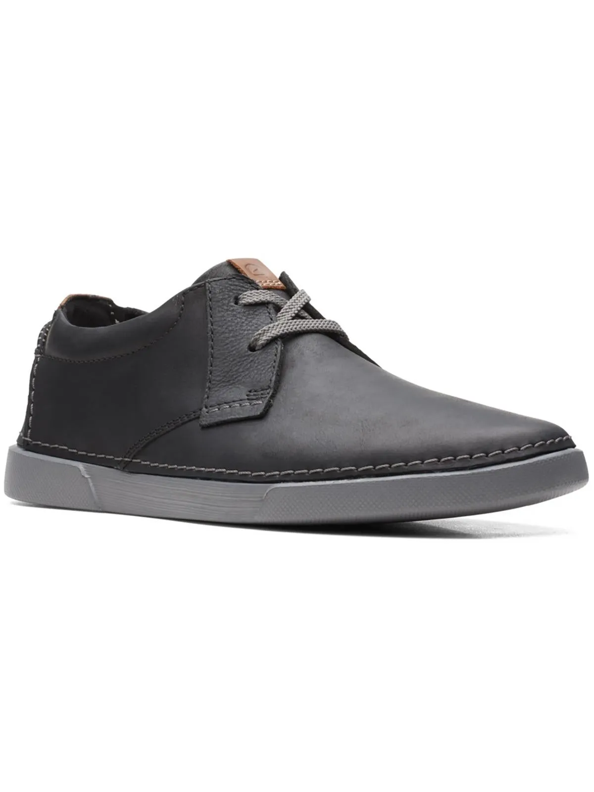 Gereld Low Mens Leather Lace-Up Chukka Boots