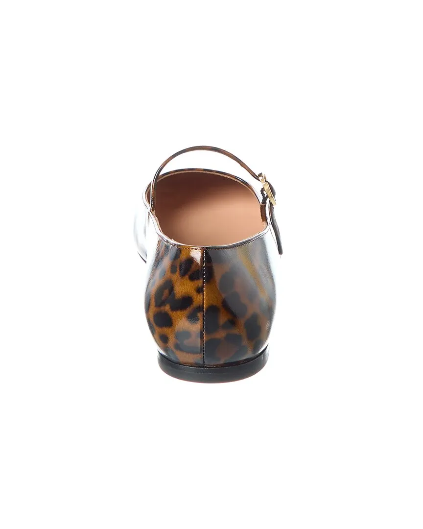 Gianvito Rossi Christina Leather Flat