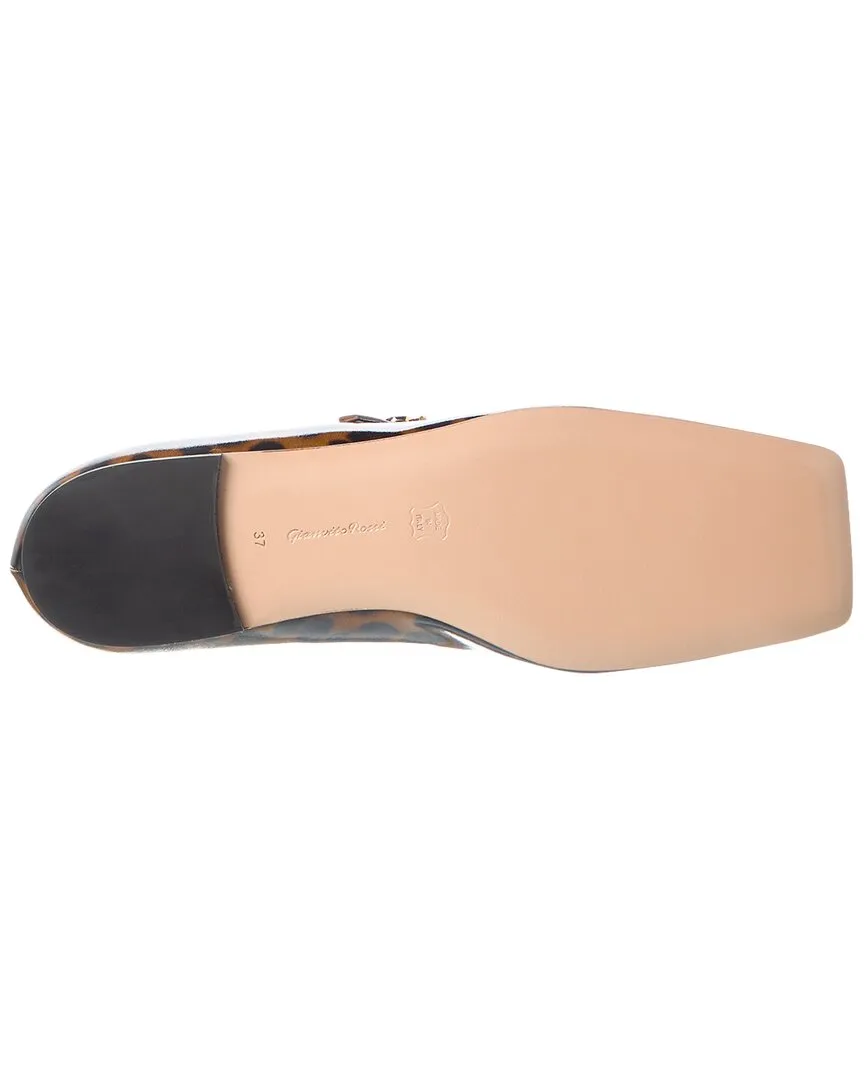 Gianvito Rossi Christina Leather Flat