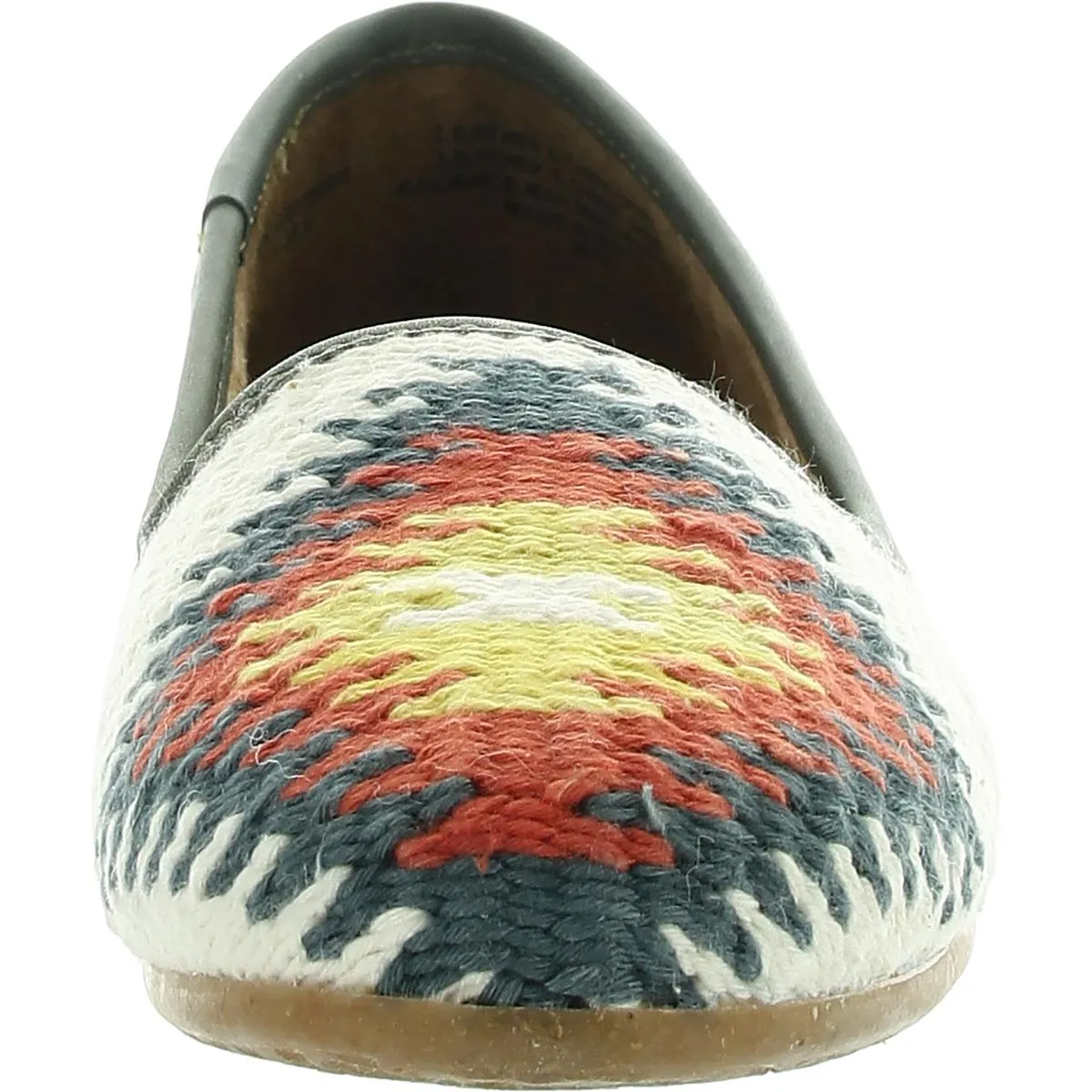 Giselle Womens Woven Ballet Flats