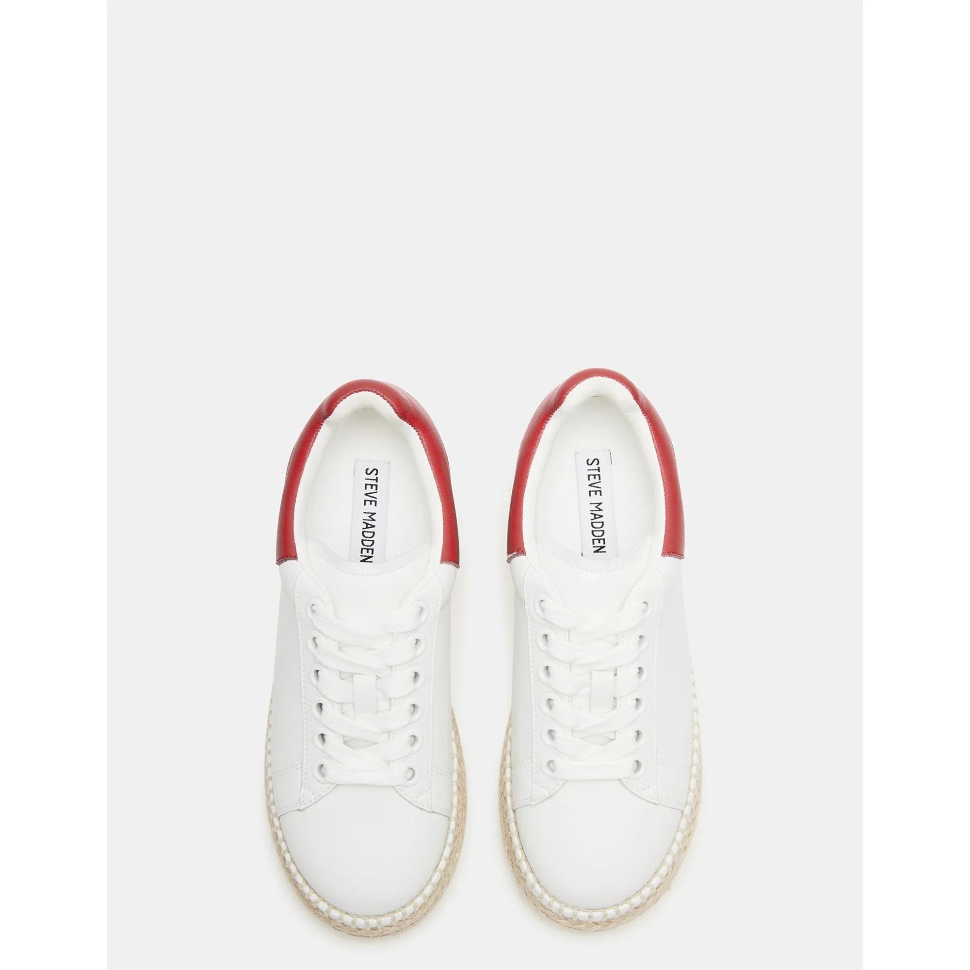 Glance White/red
