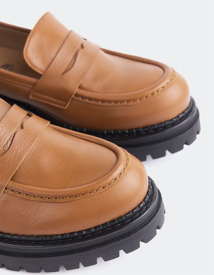 Goffredo Tan Leather