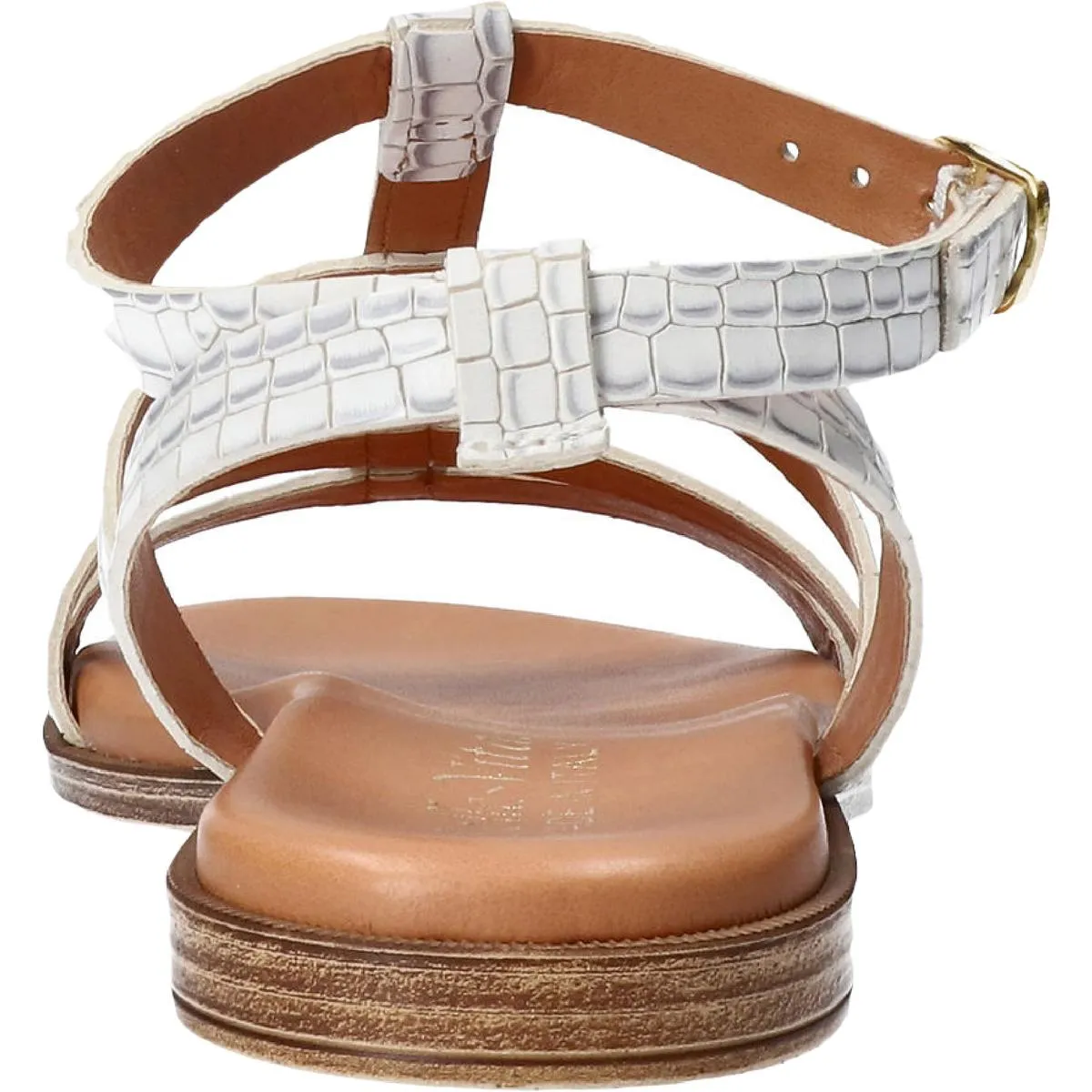 Ira Italy Womens Leather Ankle Flats