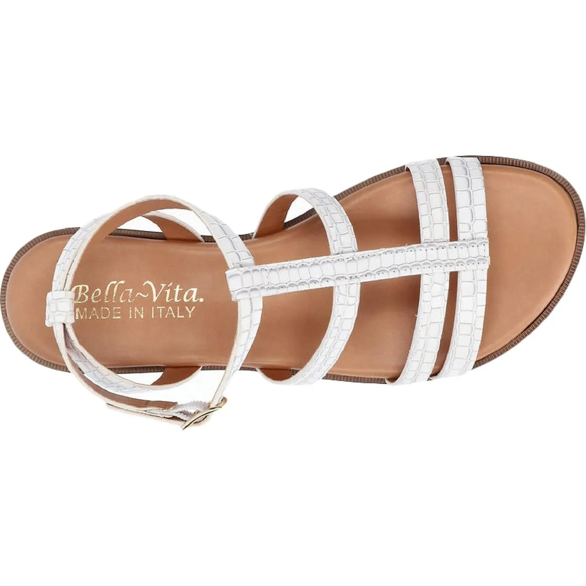 Ira Italy Womens Leather Ankle Flats