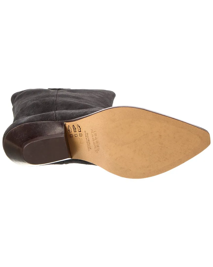 Isabel Marant Duerto Suede Cowboy Boot